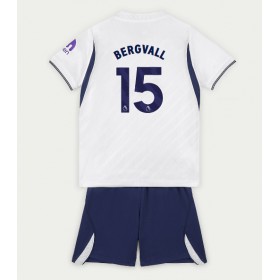 Tottenham Hotspur Lucas Bergvall #15 Hjemme skjorte til barn 2026-27 Kortermet (+ korte bukser)